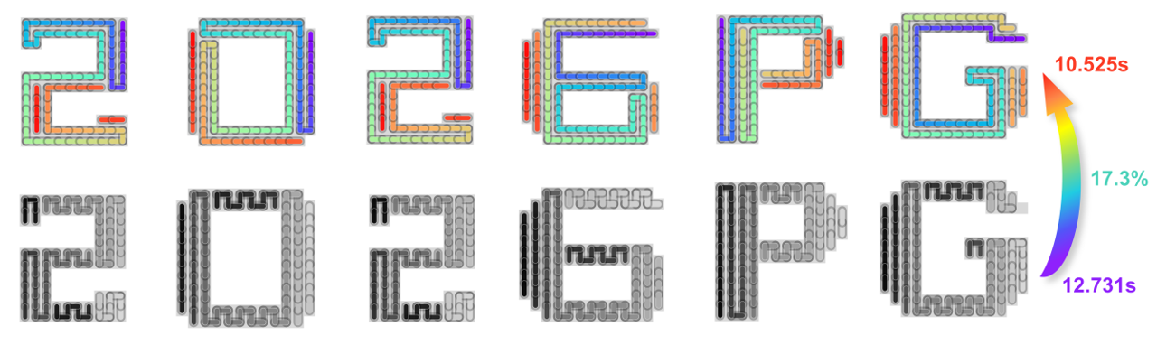 AlphaPrint: Learning Toward Time-Optimal Toolpath Sequencing